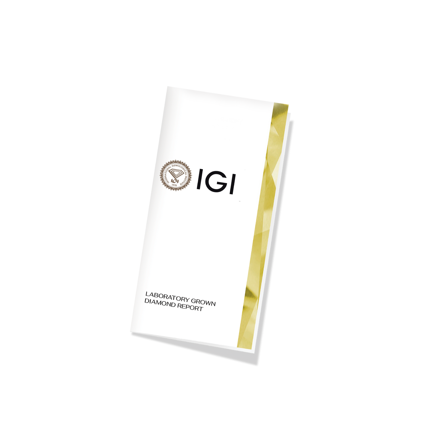 TDG 18K Gold Lab-Grown Solitaire Diamond Ring with IGI Certification