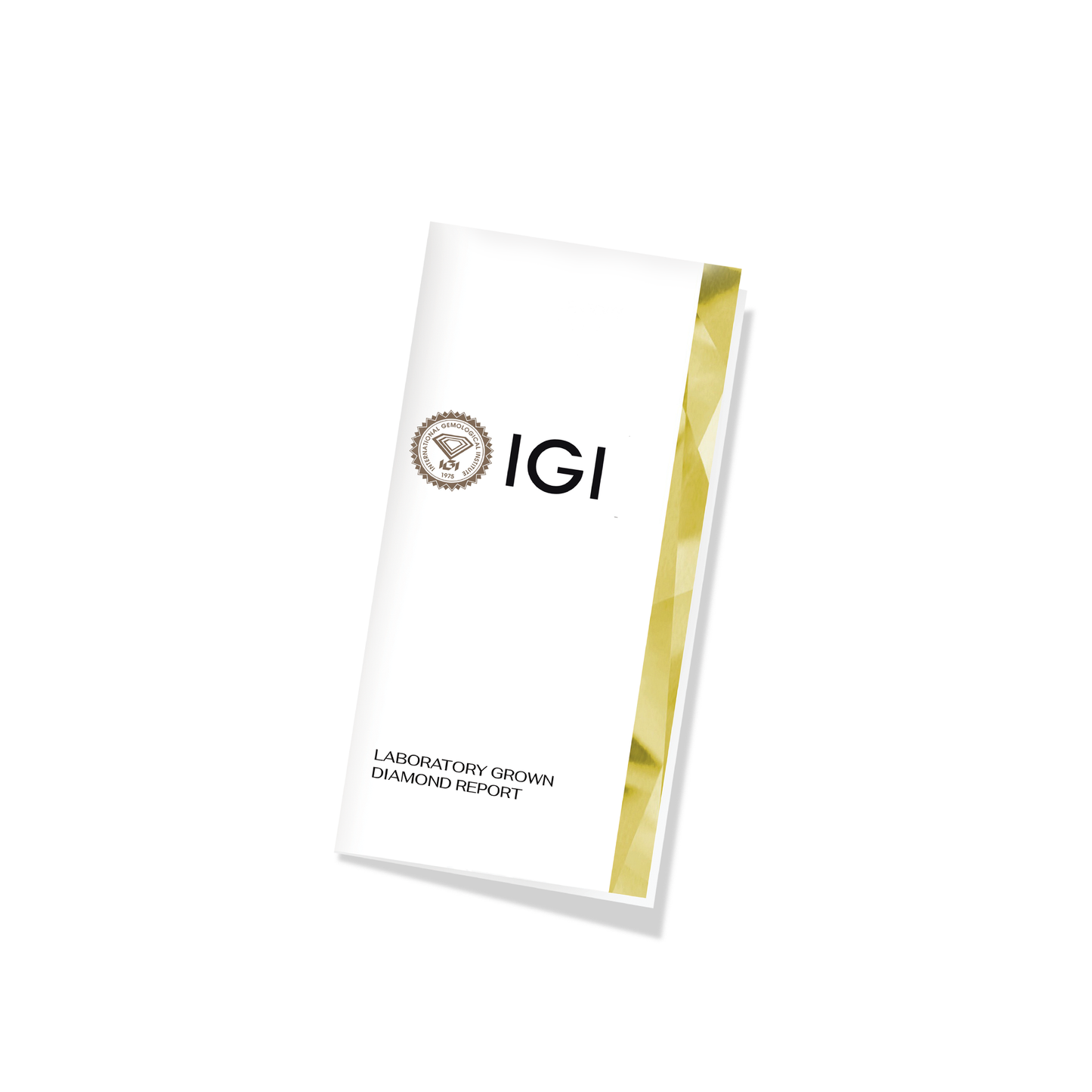 TDG 18K Gold Lab-Grown Heart-Shaped Diamond Ring with IGI Certificate