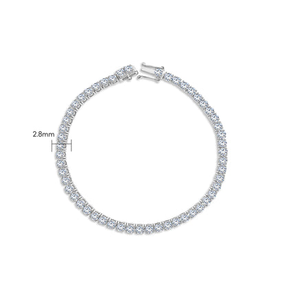 10K Gold Lab Grown Diamond Bracelet