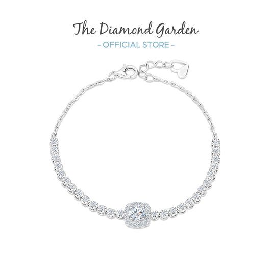 TDG 10K Gold Lab Grown Diamond Aurelia Tennis Bracelet