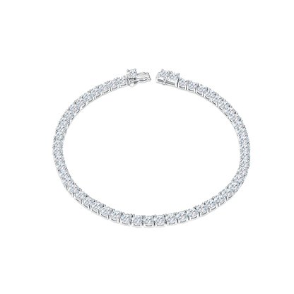 TDG Lab Grown Diamond Tennis Bracelet 10K Gold