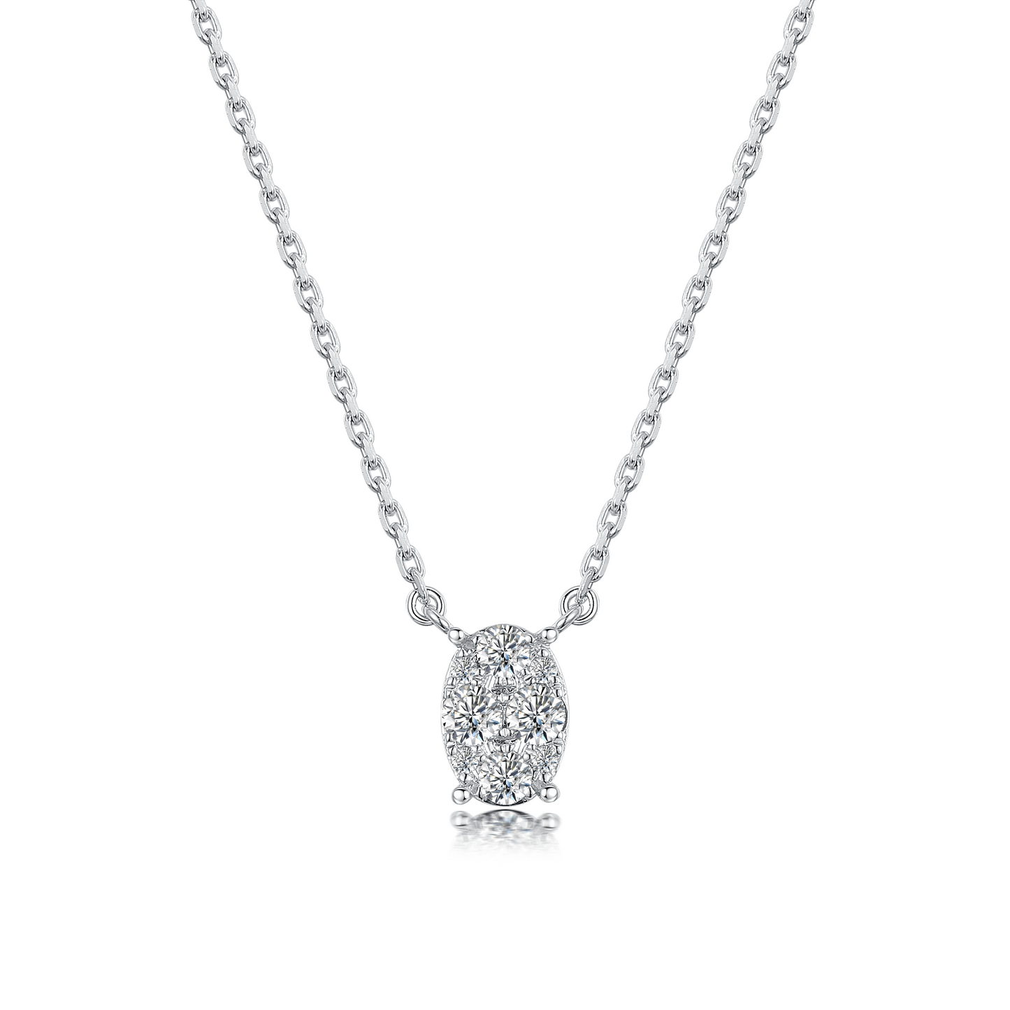 10K Gold Lab Grown Diamond Necklace