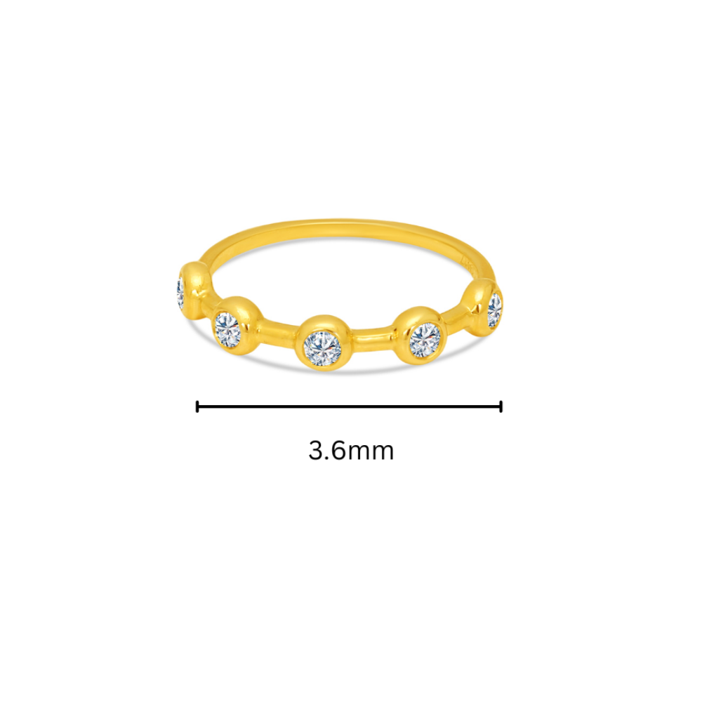 10K Gold Lab Grown Diamond Ring