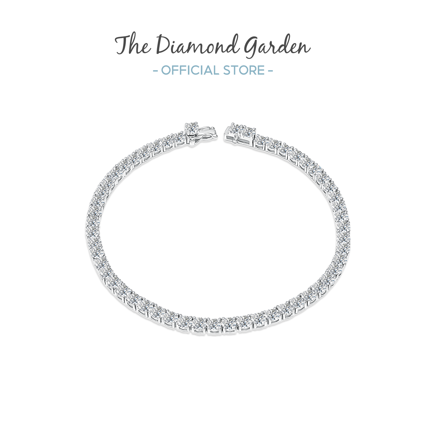 TDG 10K Gold Lab Grown Diamond Tennis Bracelet – 6TCW±
