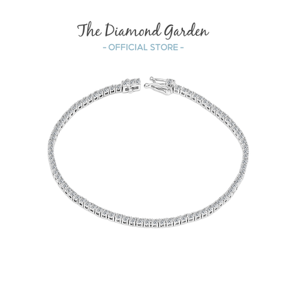 TDG 10K Gold Lab Grown Diamond Tennis Bracelet – 1.7TCW±