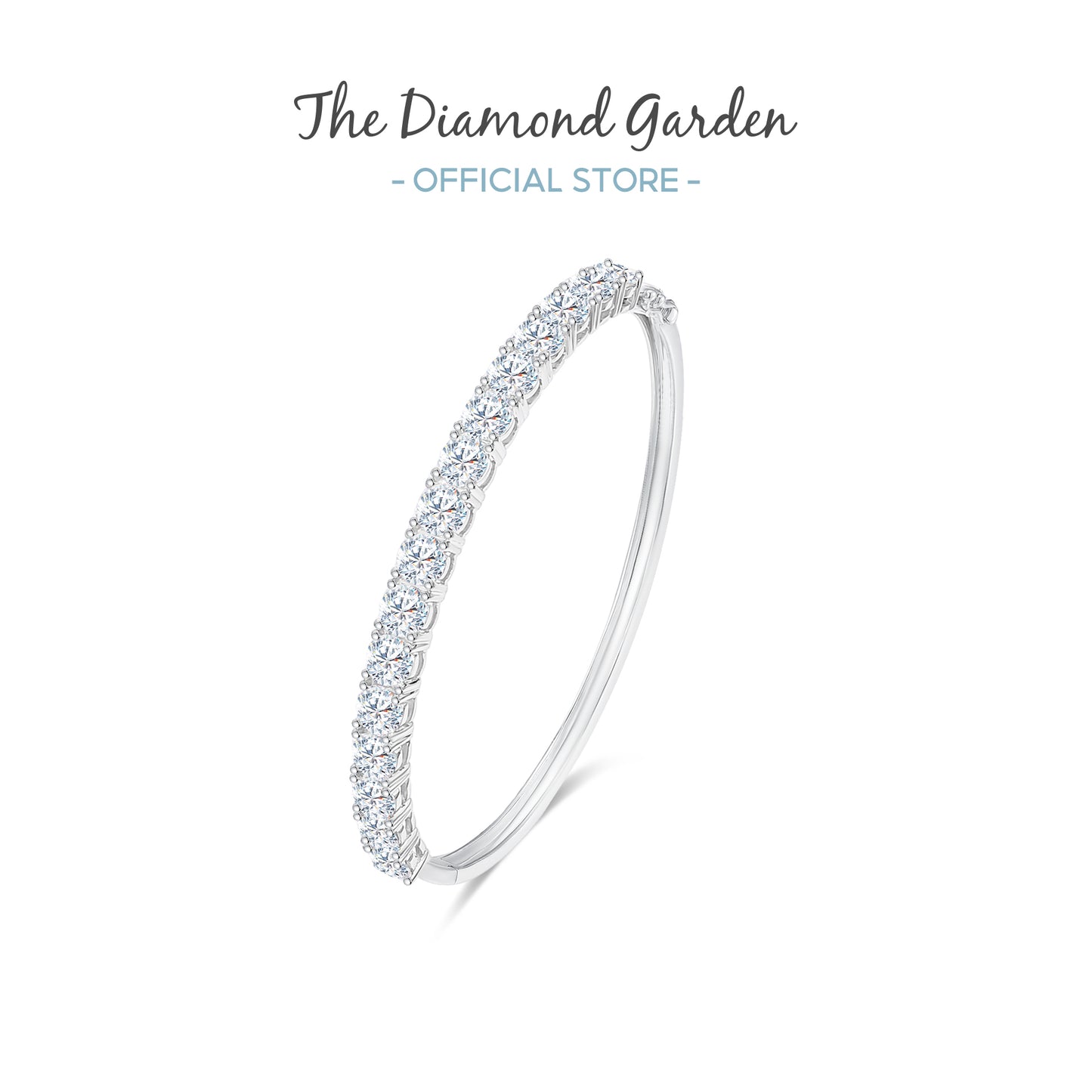 TDG 10K Lab Grown Diamond Bangle