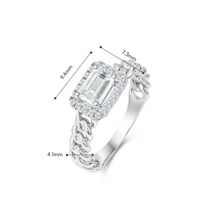 TDG 10K Lab Grown Diamond Ring