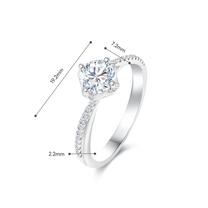 TDG 10K Lab Grown Diamond Ring