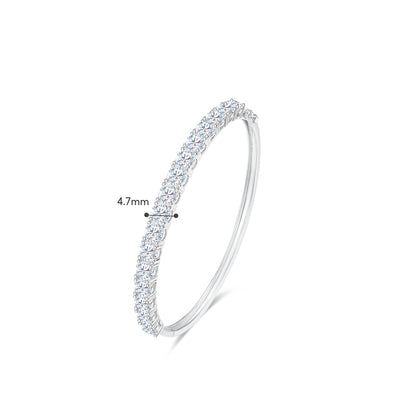 TDG 10K Lab Grown Diamond Bangle