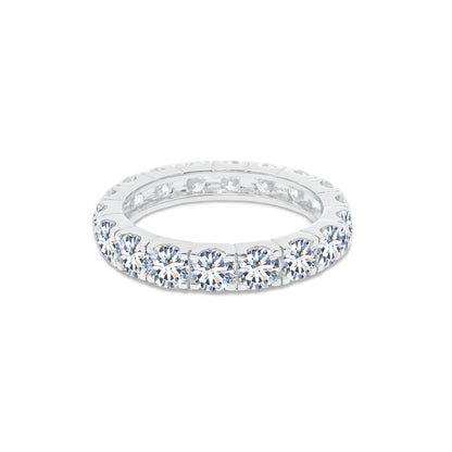 TDG 10K Gold Lab-Grown Diamond Full Eternity Ring