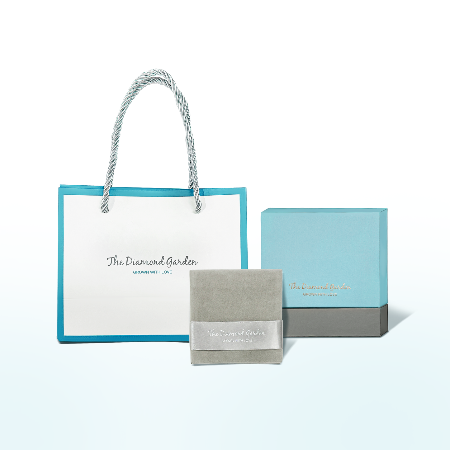 TDG 10K White Gold Lab-Grown Diamond Teardrop Bezel Stud Earrings